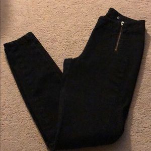 J. Crew Pixie Skinny Jeans Black